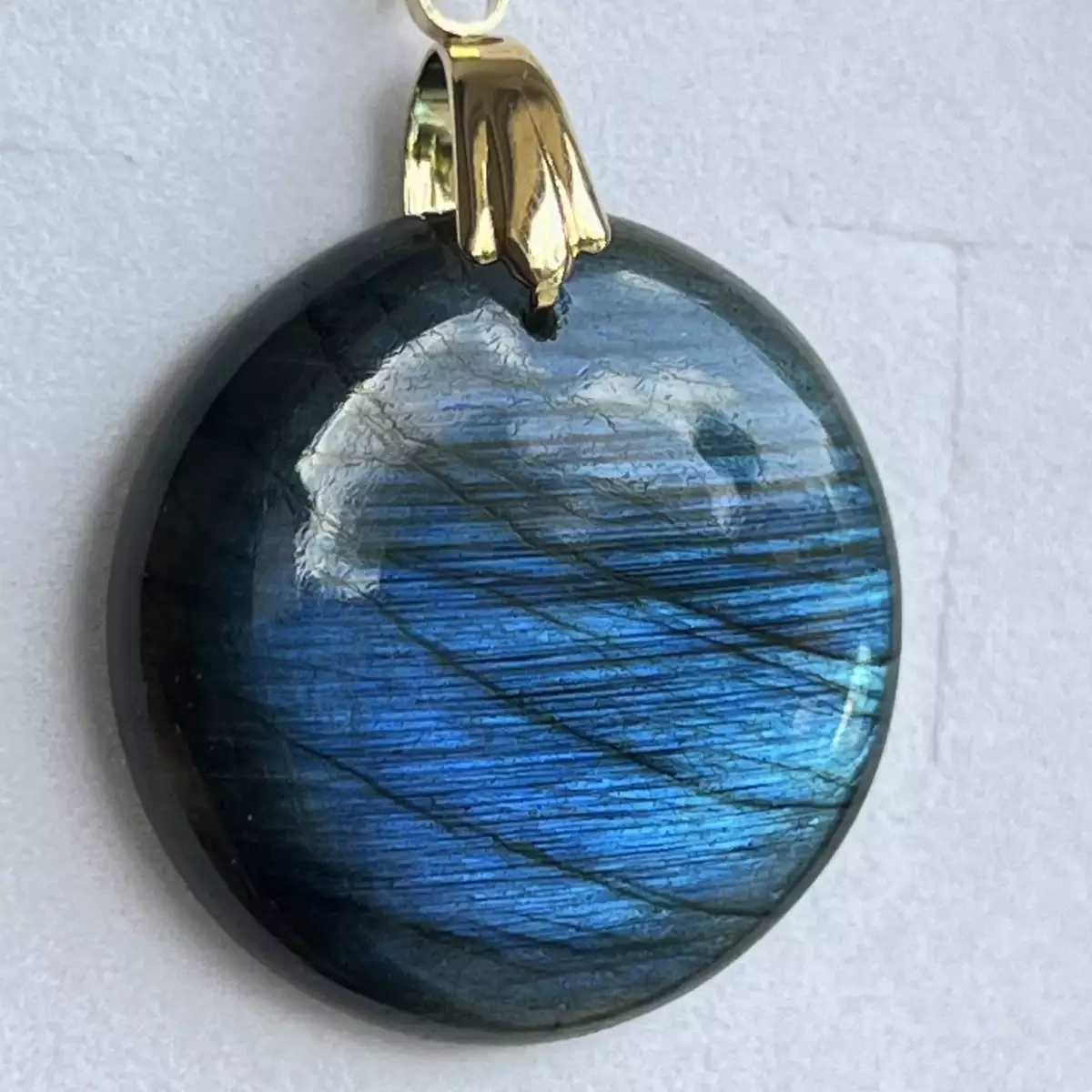 Pendentif labradorite