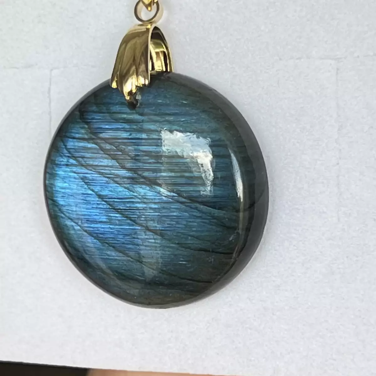 Pendentif labradorite