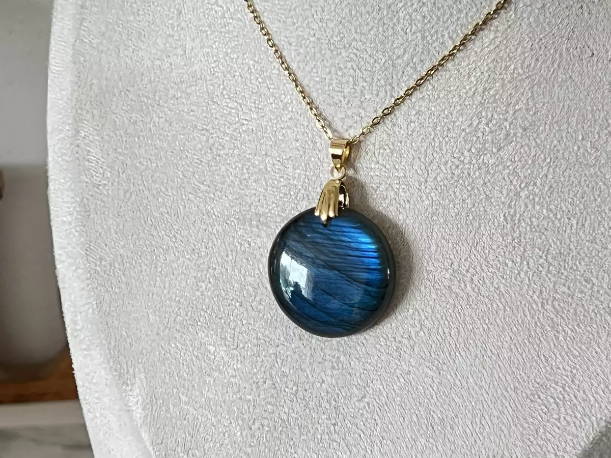 Pendentif labradorite