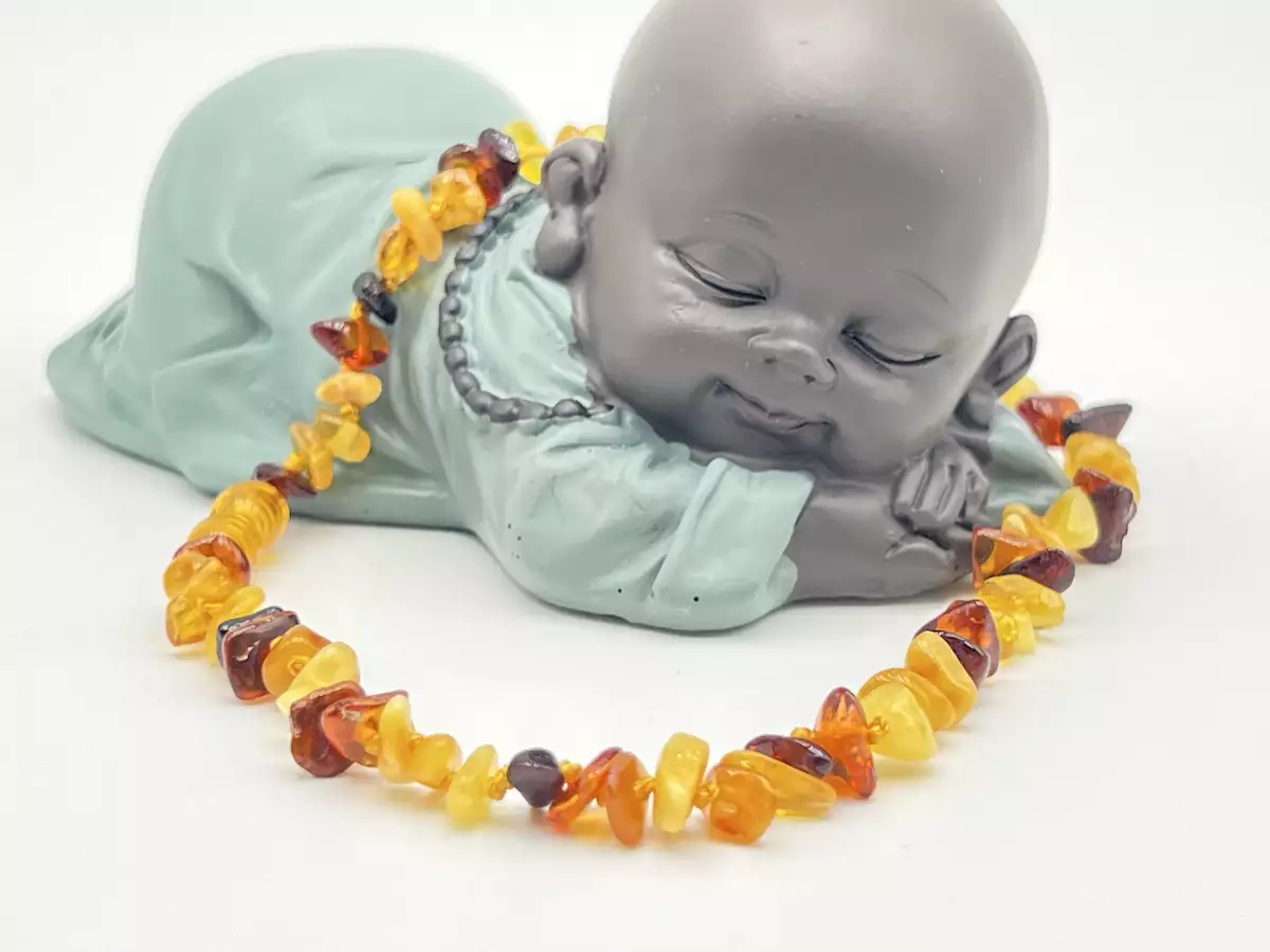 Collier d'ambre bébé