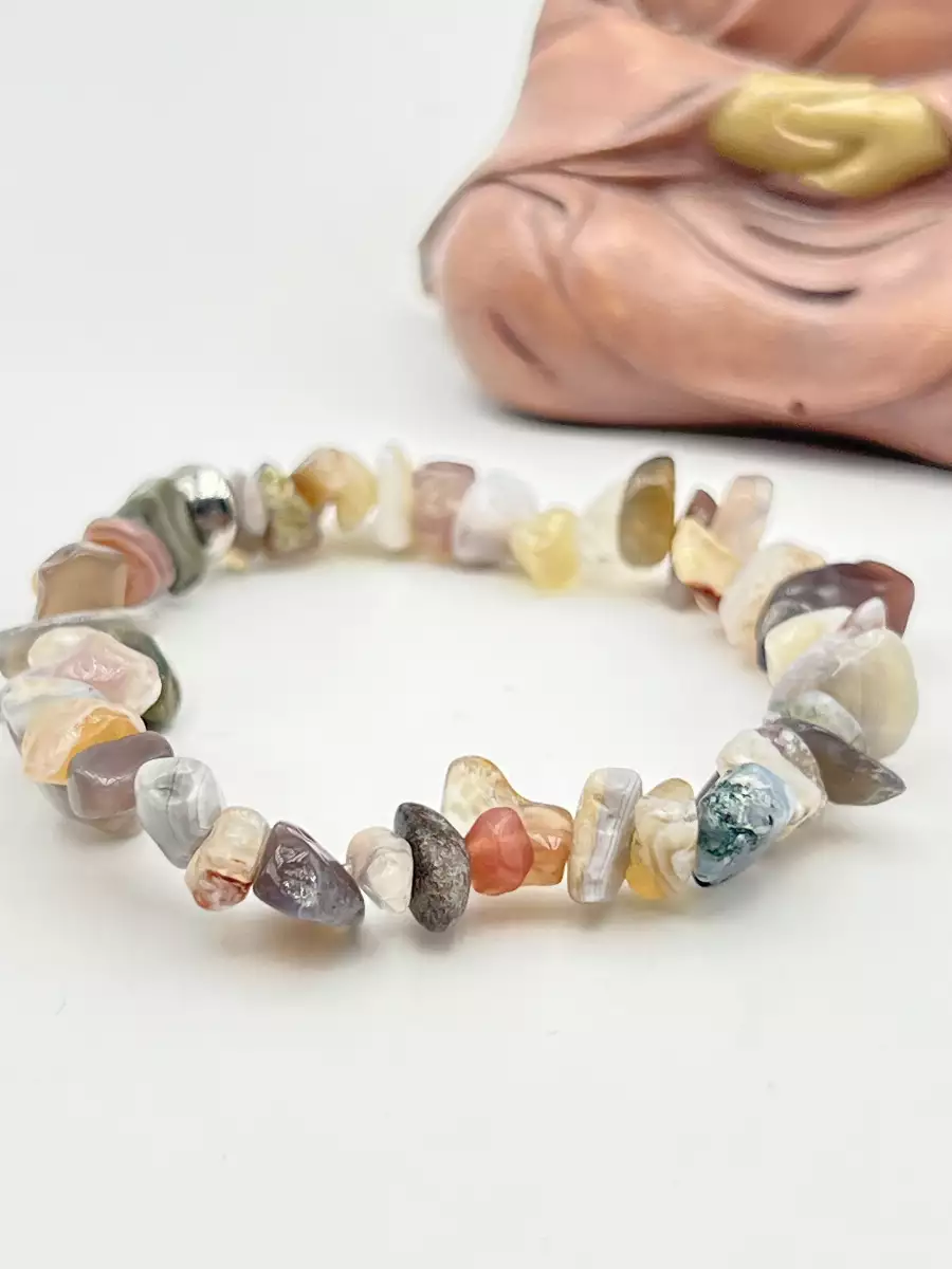 Bracelet en agate du botswana