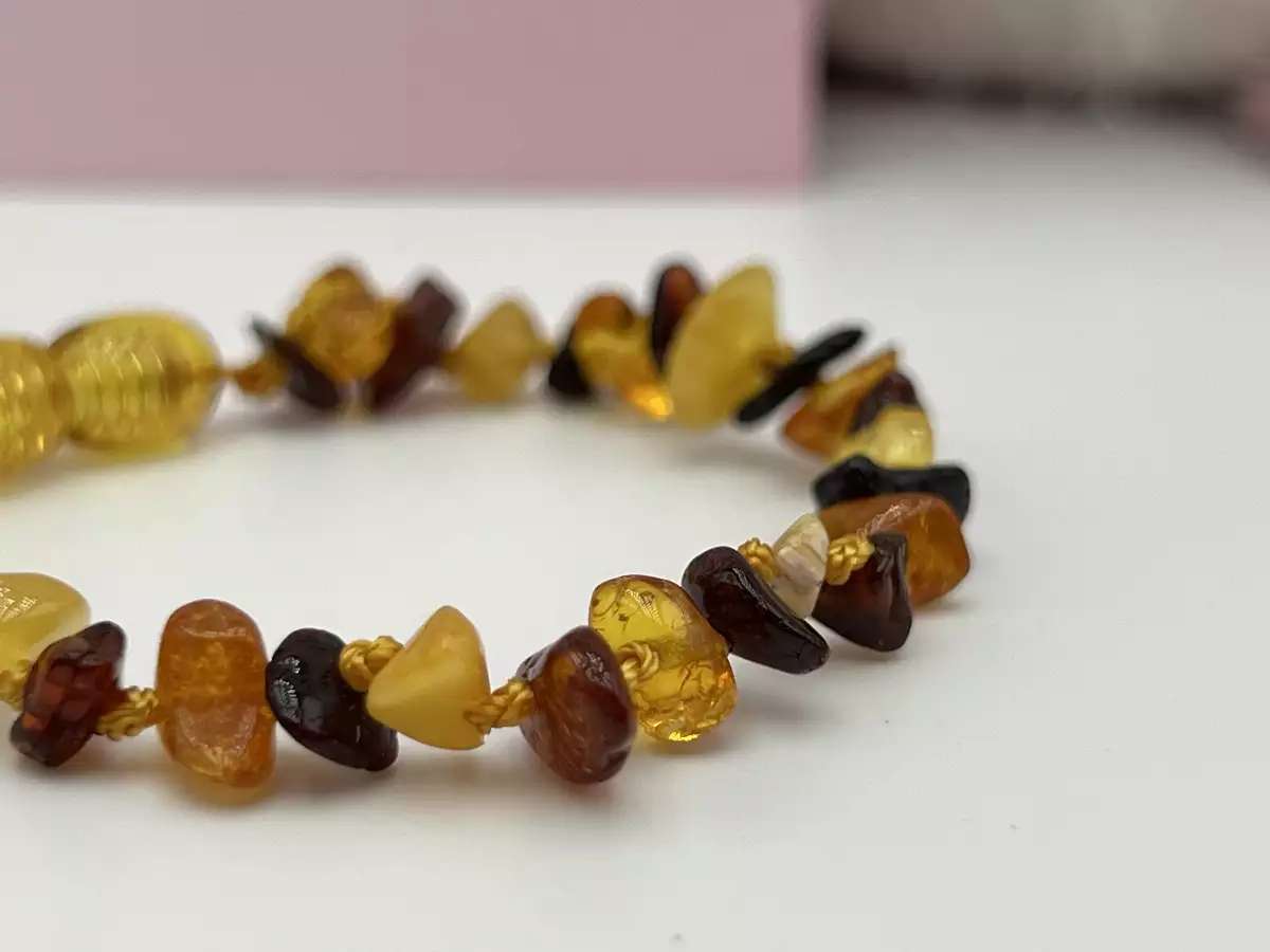 Bracelet d'ambre bébé