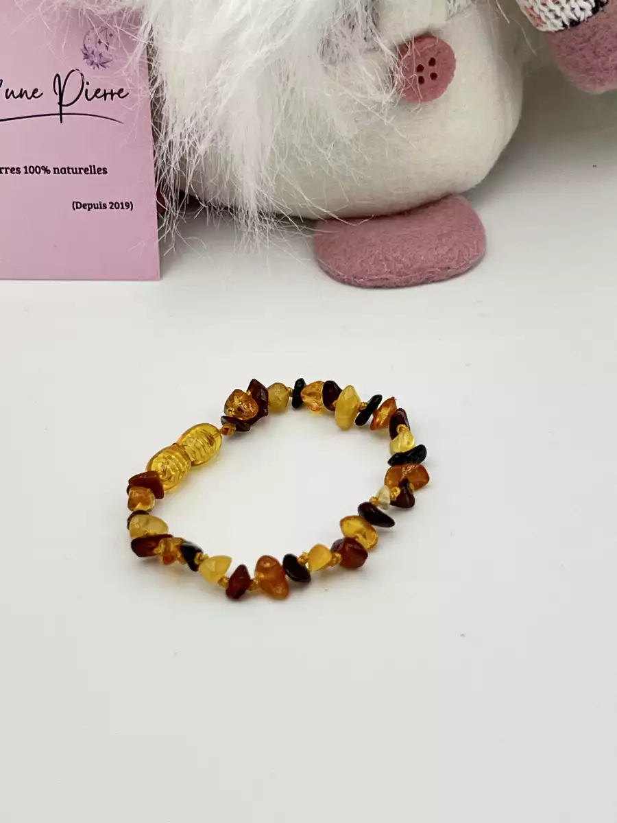 Bracelet d'ambre bébé