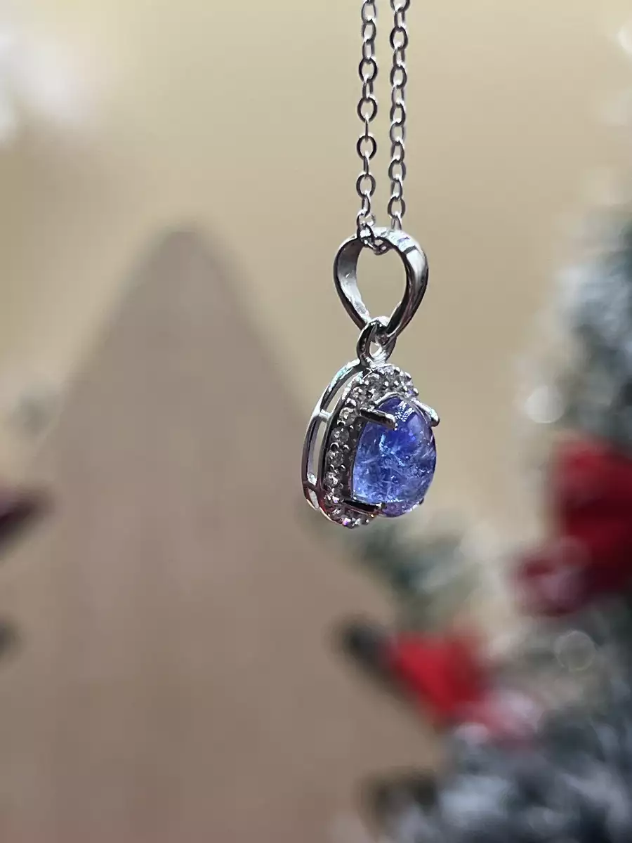 Pendentif Tanzanite Argent 925