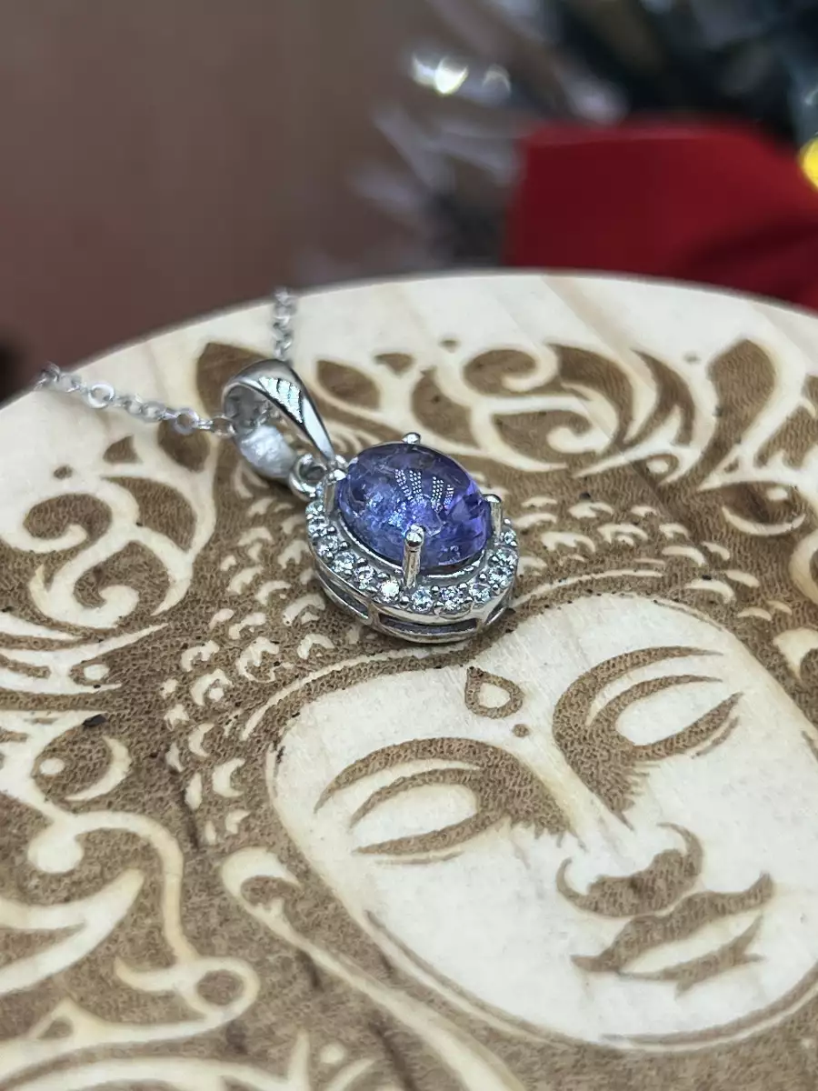 Pendentif Tanzanite Argent 925