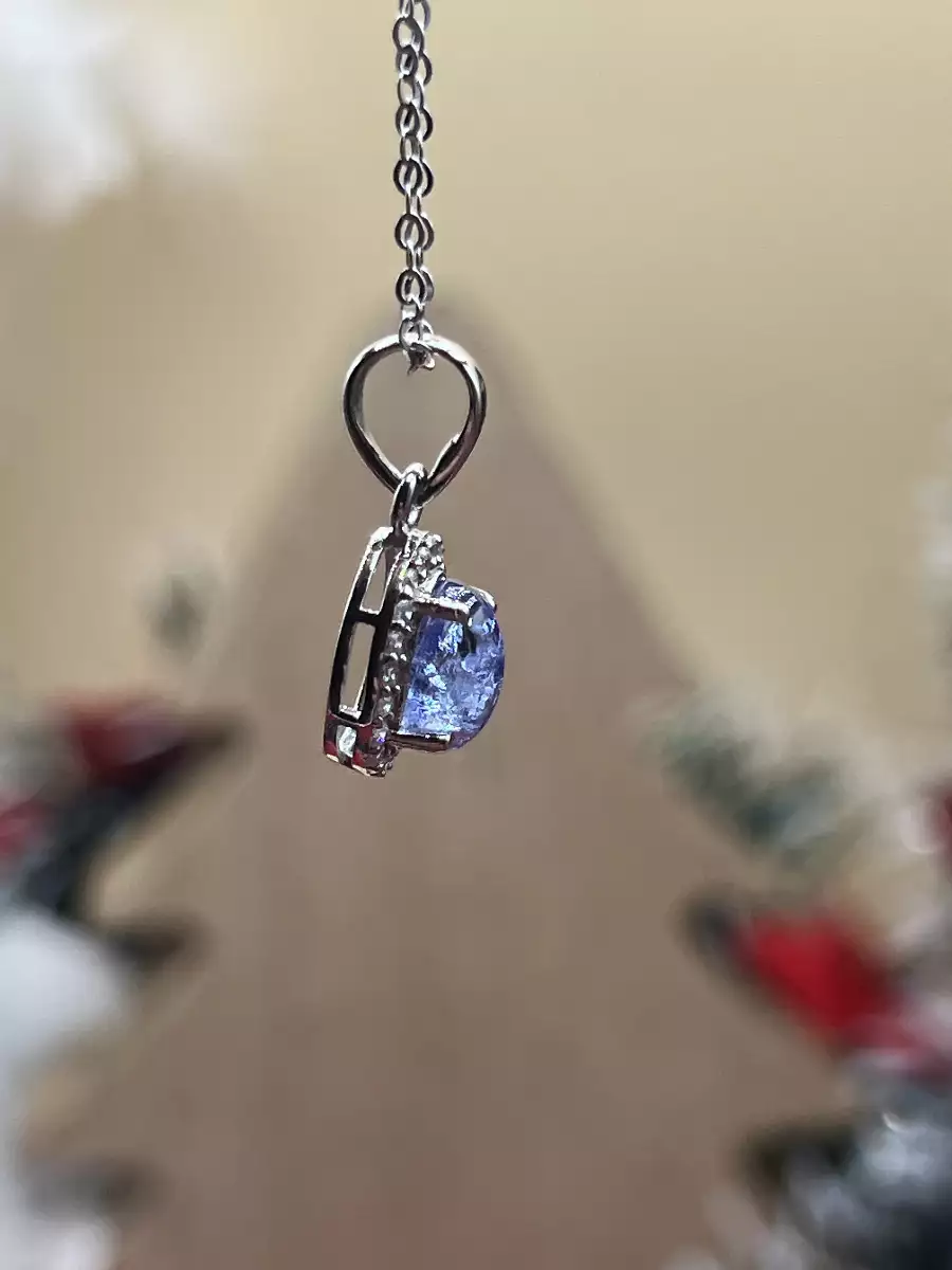 Pendentif Tanzanite Argent 925