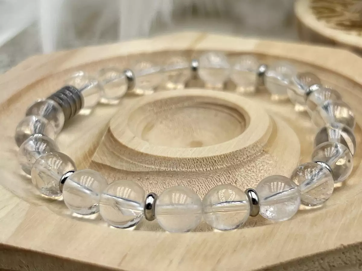 Bracelet en Cristal de Roche