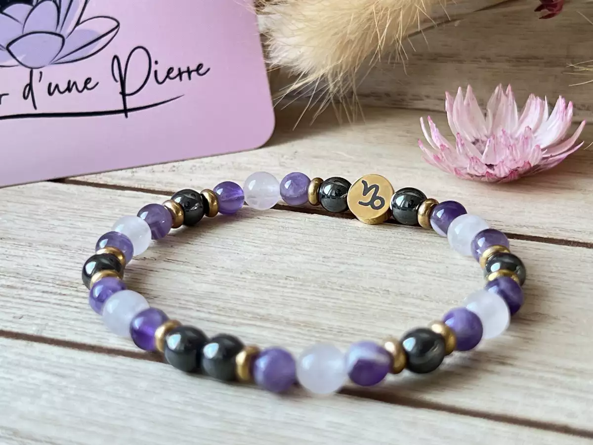 Bracelet zodiaque capricorne