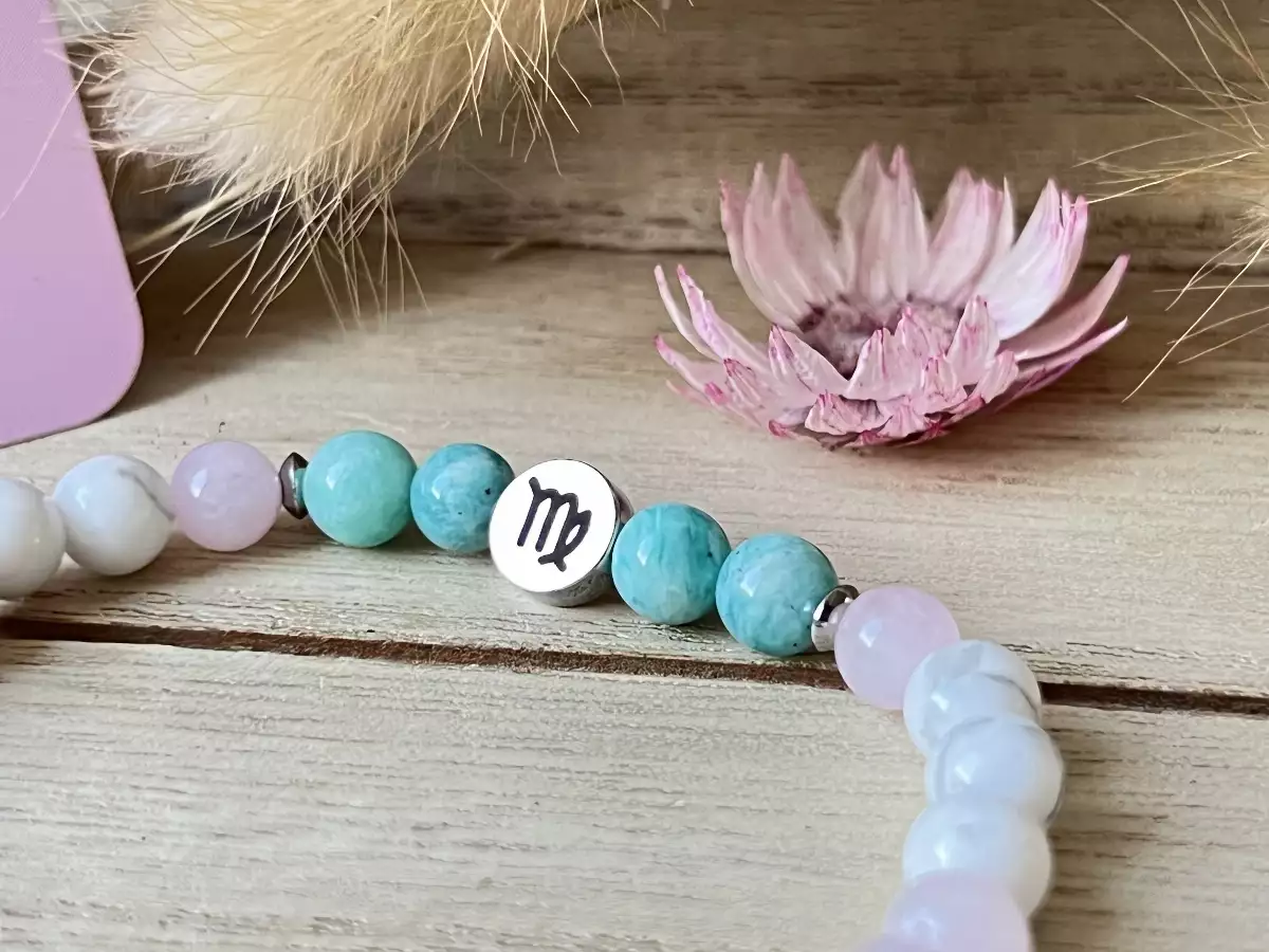 Bracelet zodiaque vierge