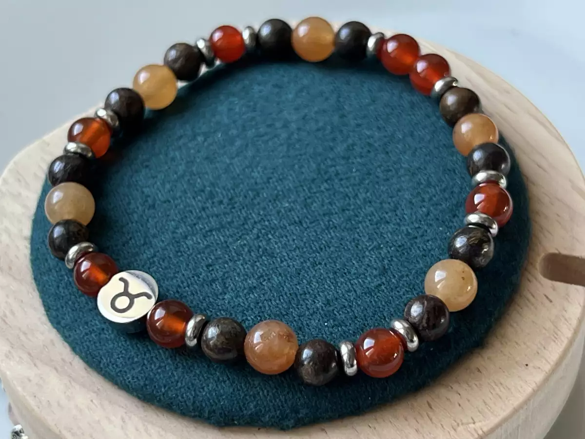Bracelet zodiaque taureau