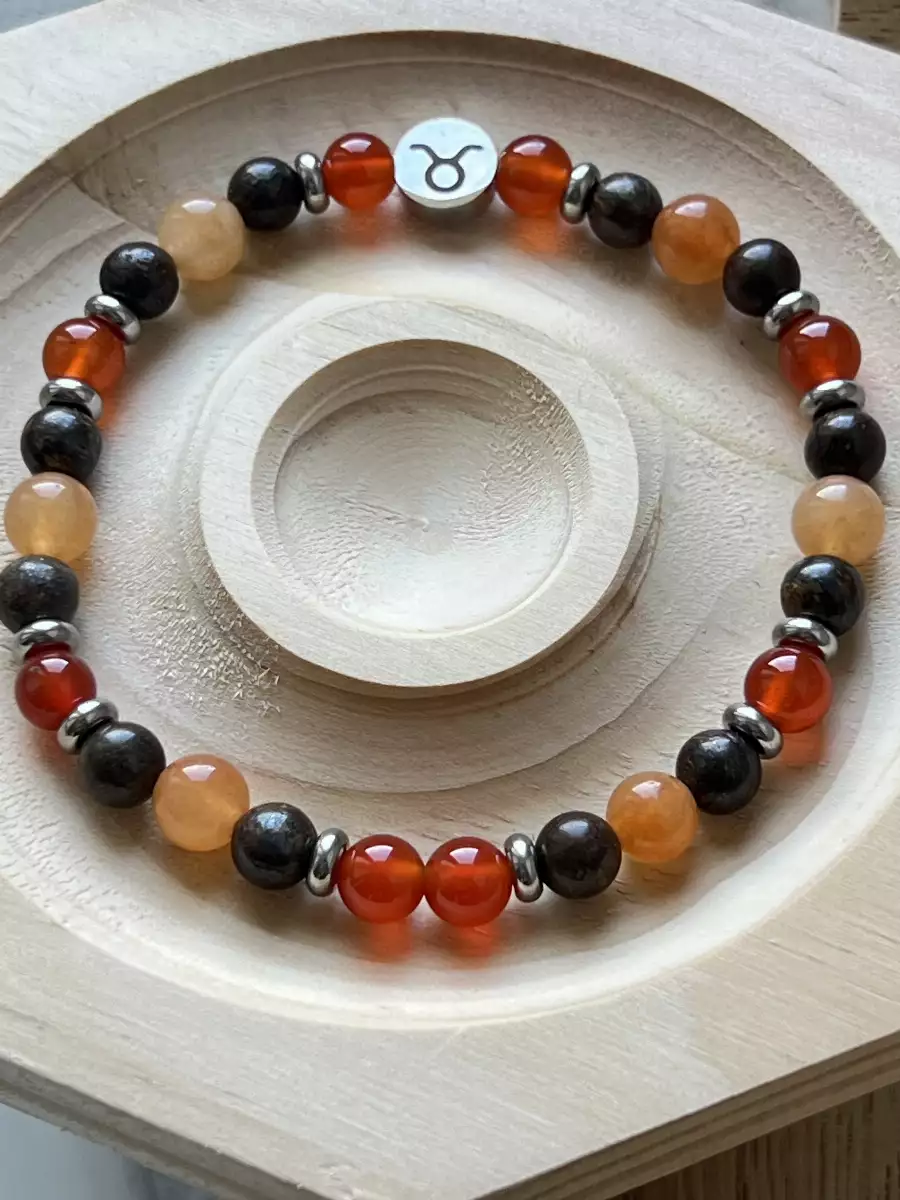 Bracelet zodiaque taureau