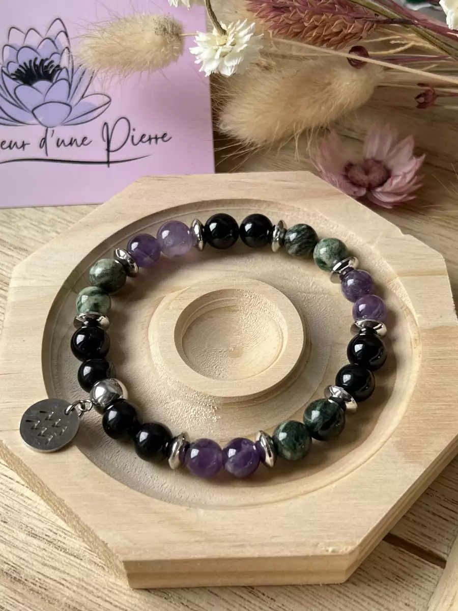 Bracelet zodiaque verseau