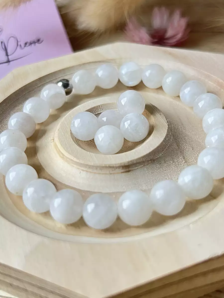 Bracelet en pierre de lune