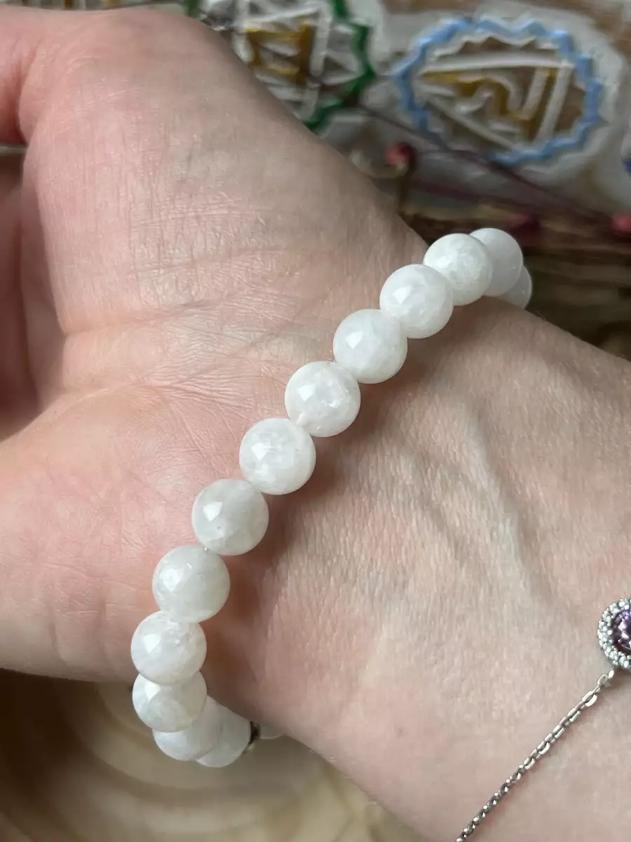 Bracelet en pierre de lune