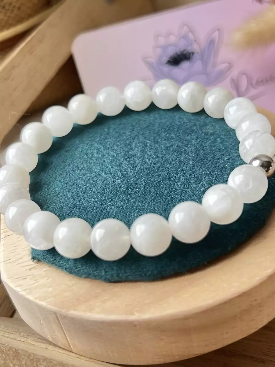 Bracelet en pierre de lune