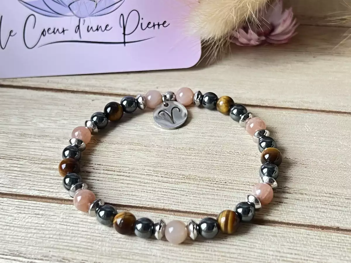 Bracelet zodiaque bélier