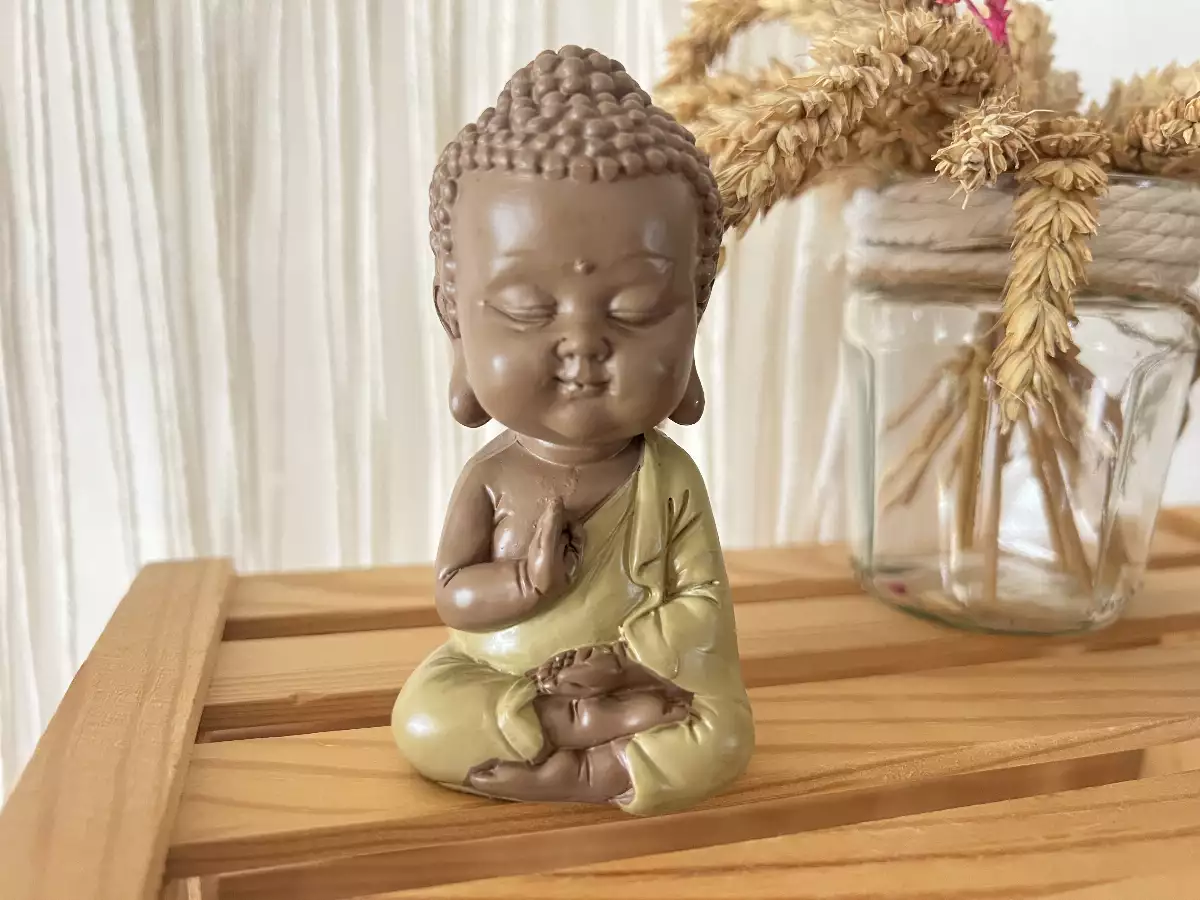 Statuette Bouddha – Toge Jaune