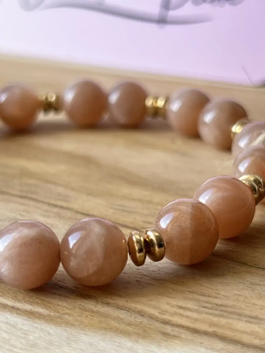 Bracelet en pierre de soleil
