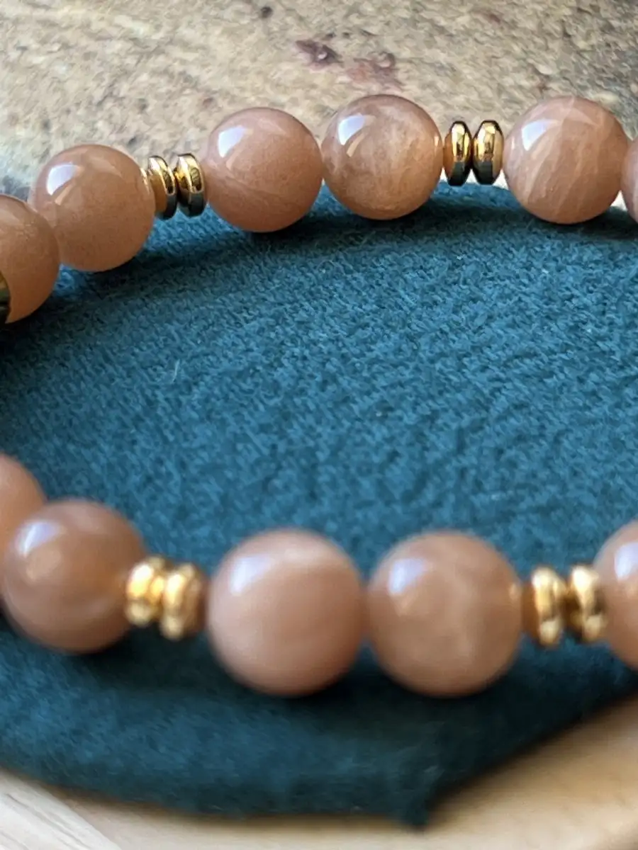 Bracelet en pierre de soleil