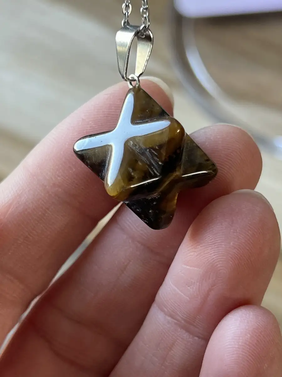 Pendentif œil de tigre