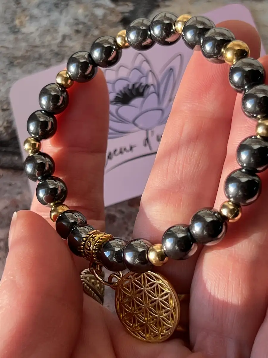 Bracelet hématite