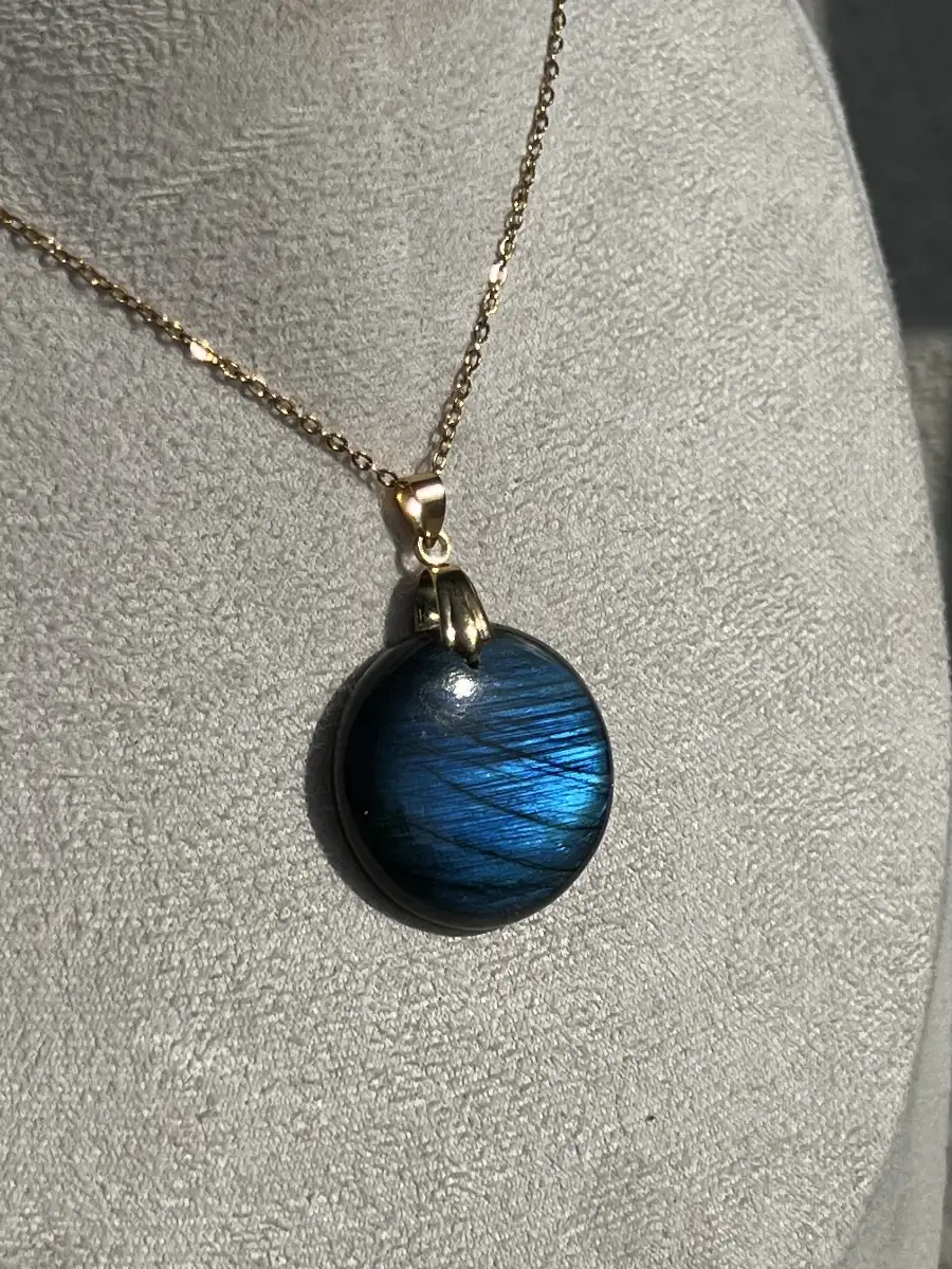 Pendentif labradorite
