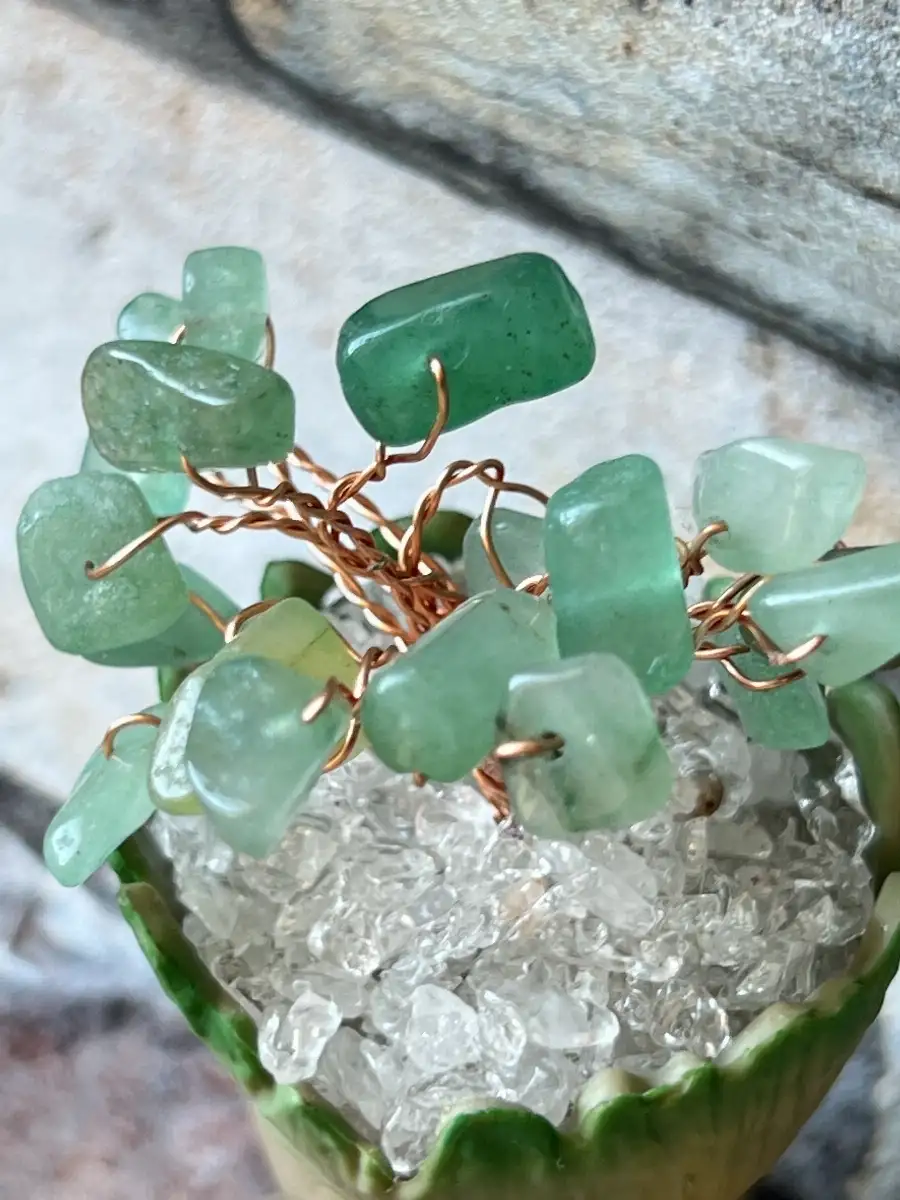 MR G – Aventurine Verte & Cristal de Roche