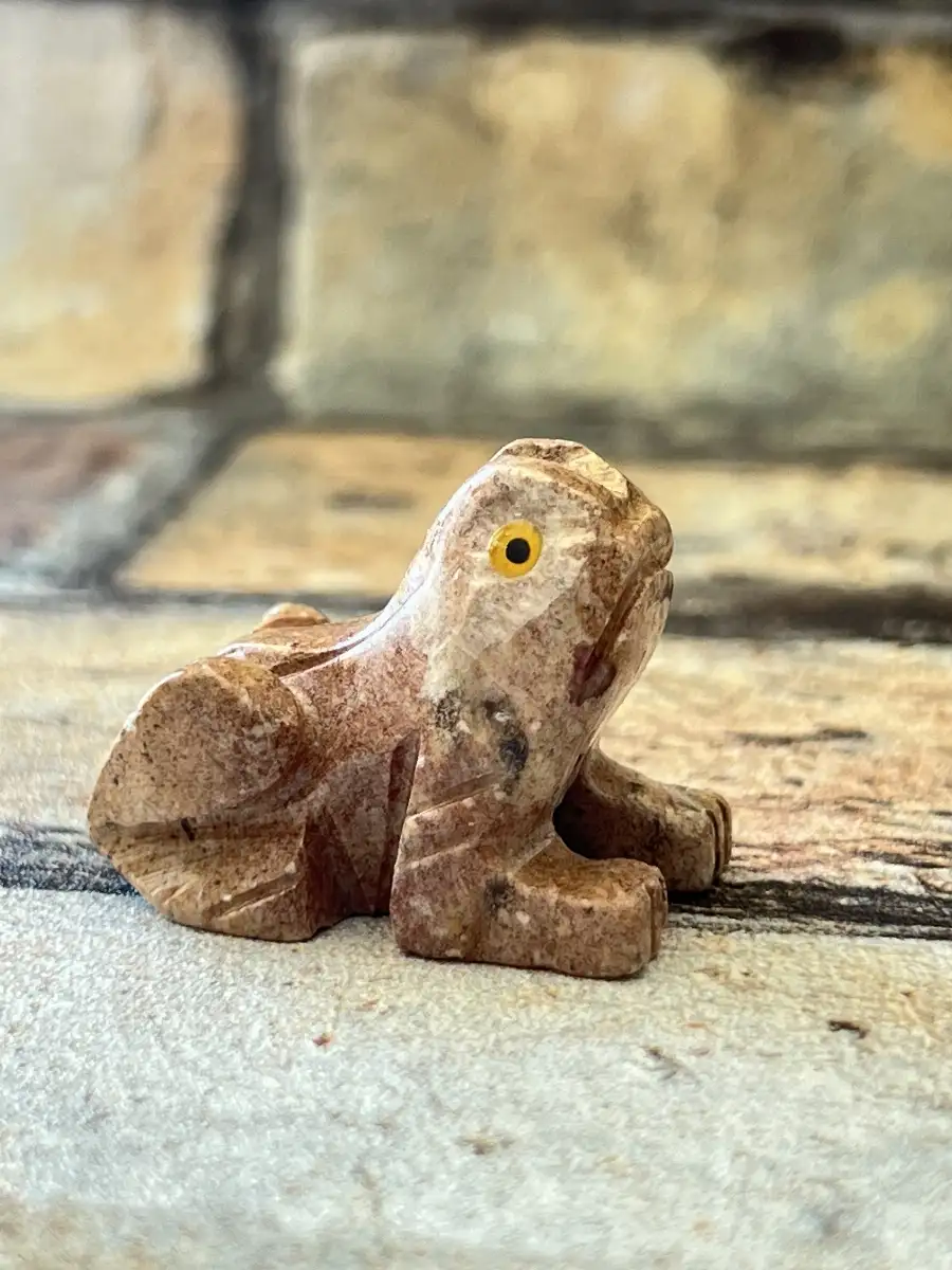 Petite Grenouille en Stéatite