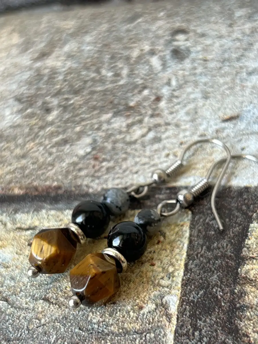 Boucles d’oreilles Trio Protecteur