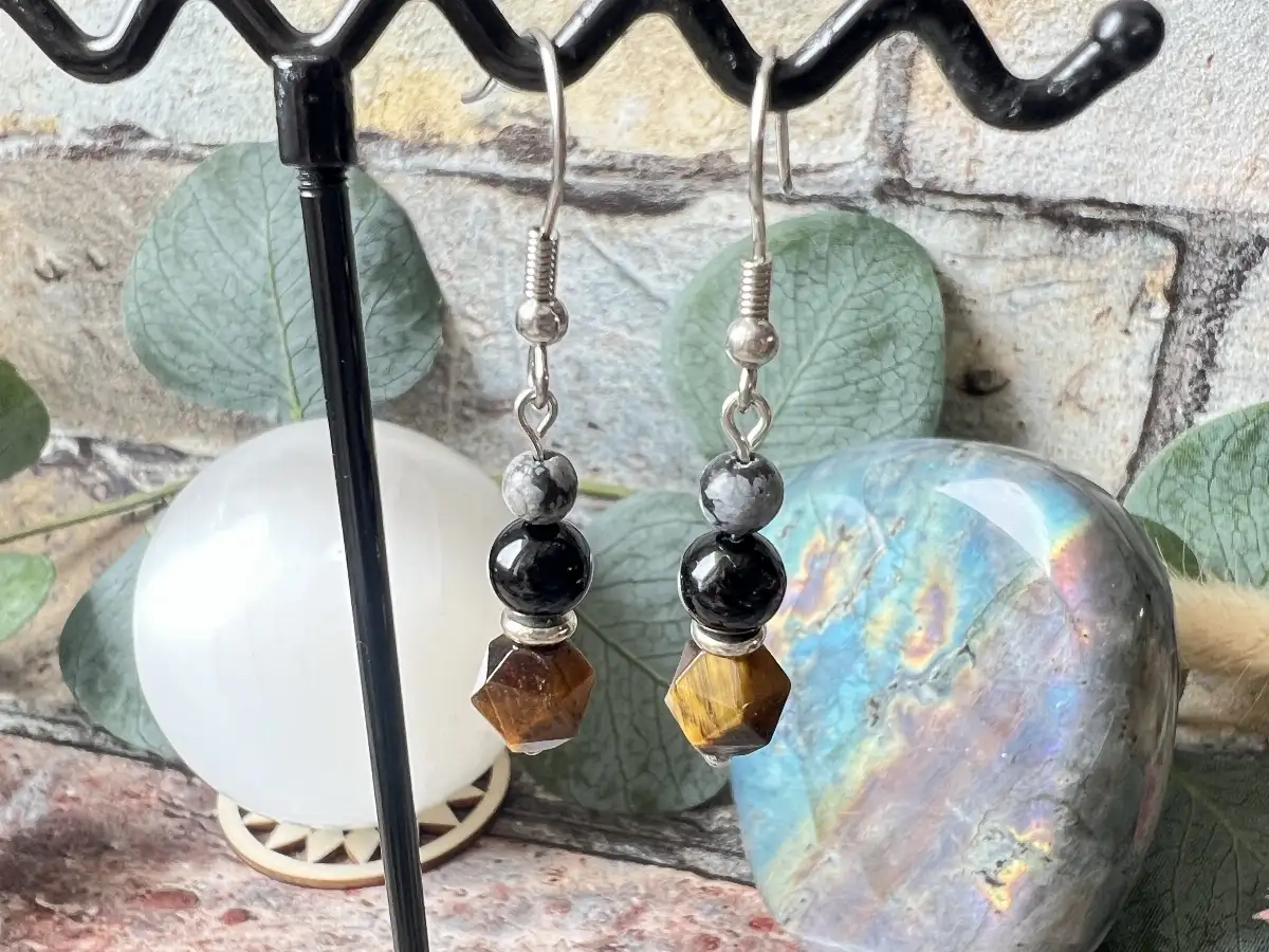Boucles d’oreilles Trio Protecteur