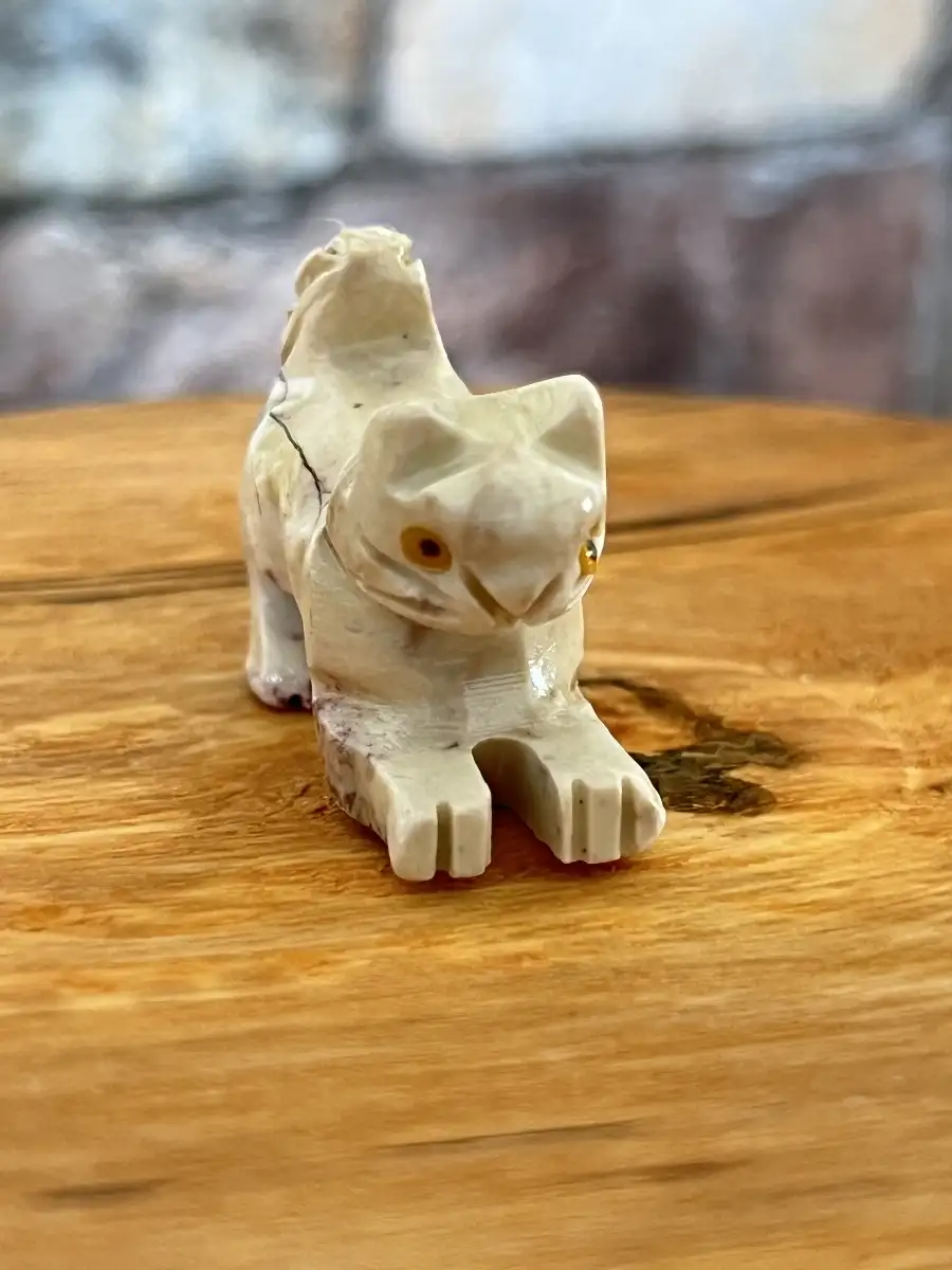 Petit chaton en Stéatite