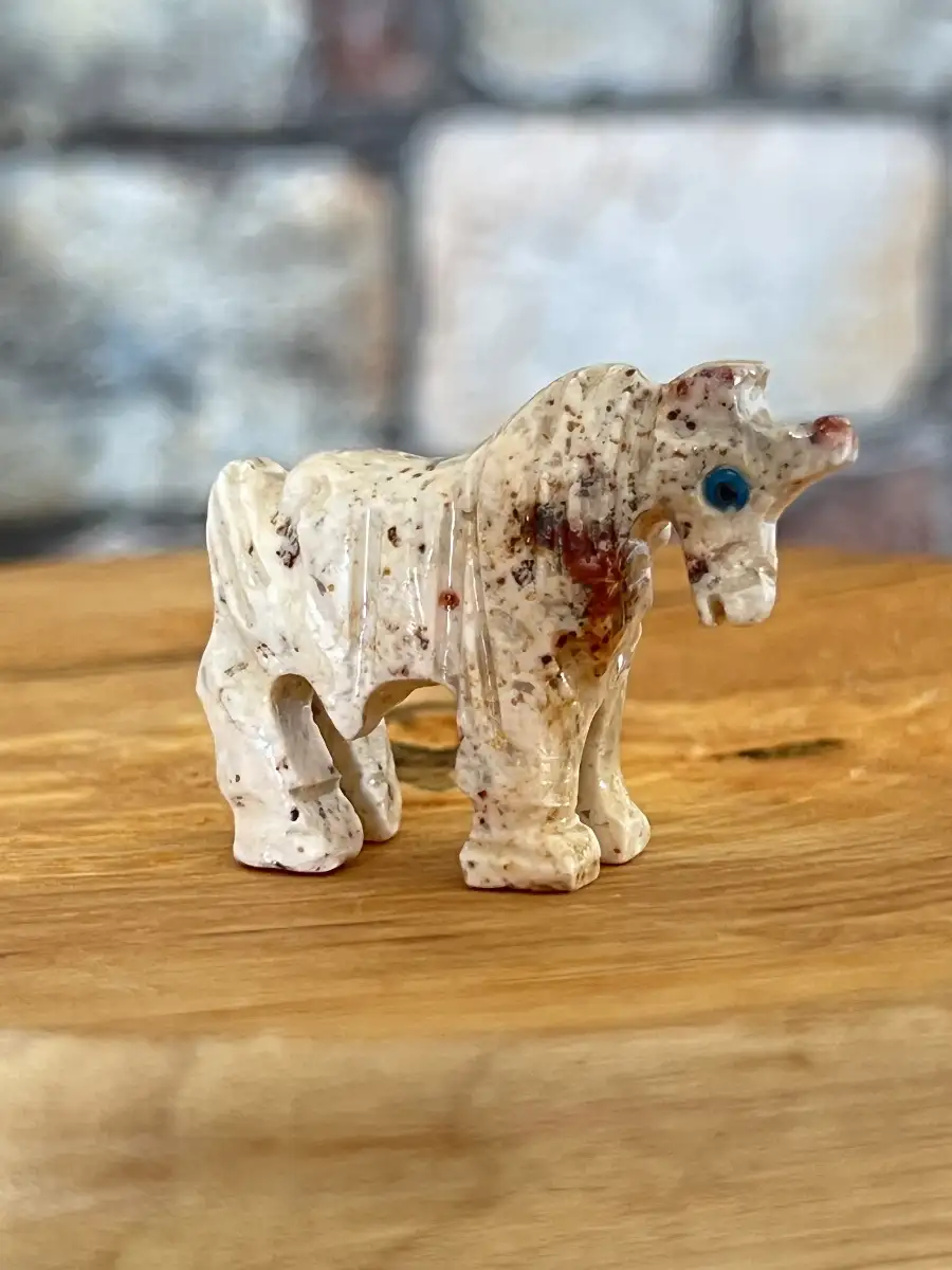 Petite licorne en stéatite