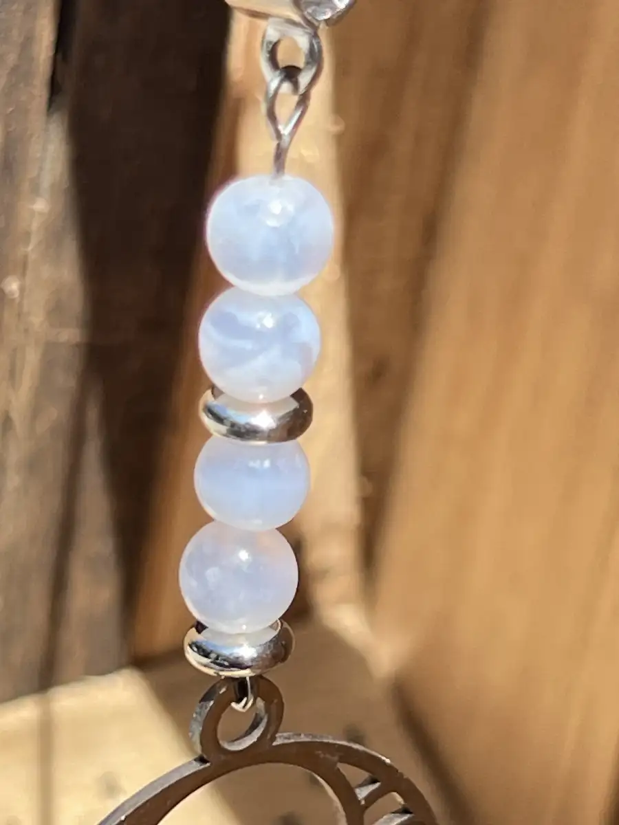 Pendentif en calcédoine