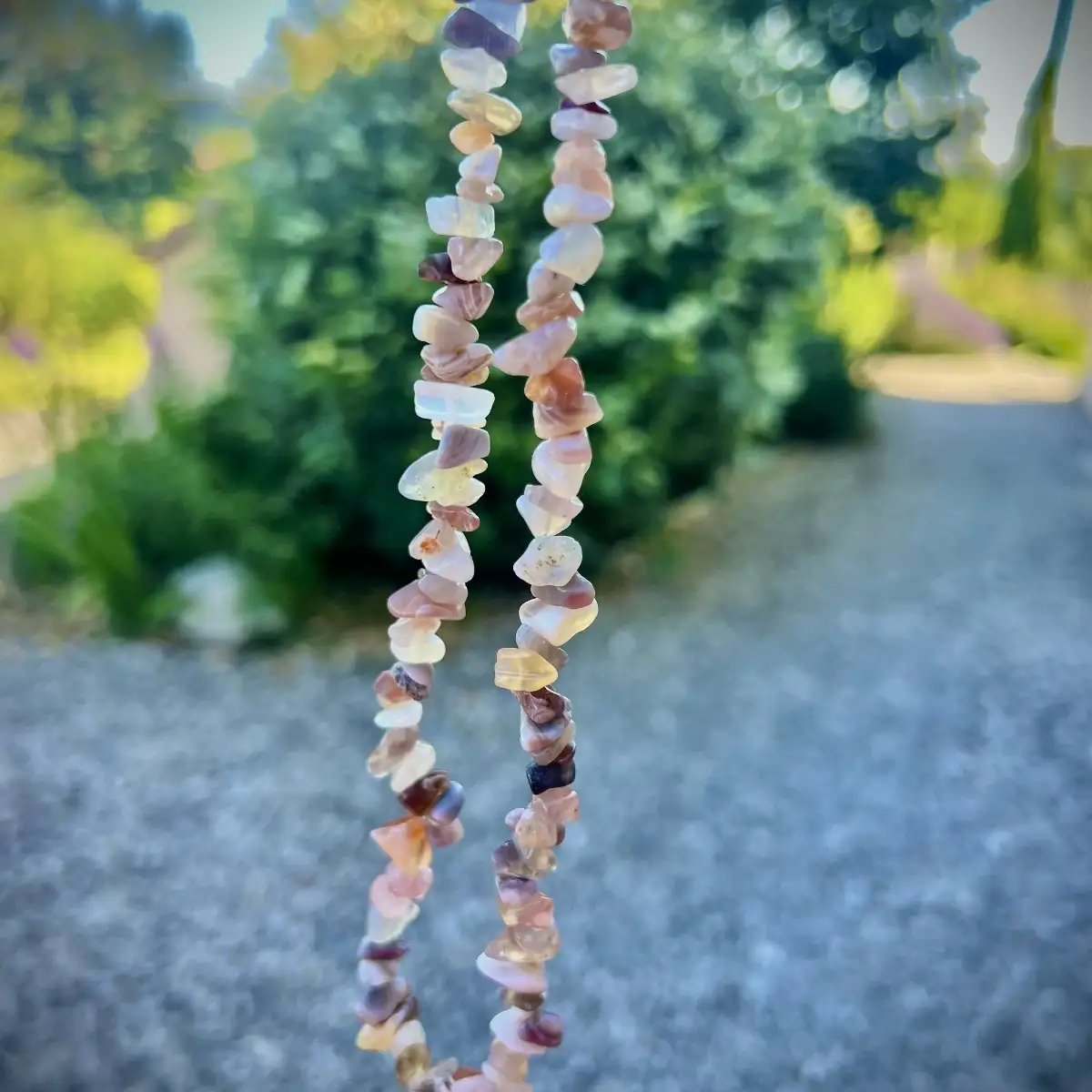 Collier Agate du Botswana