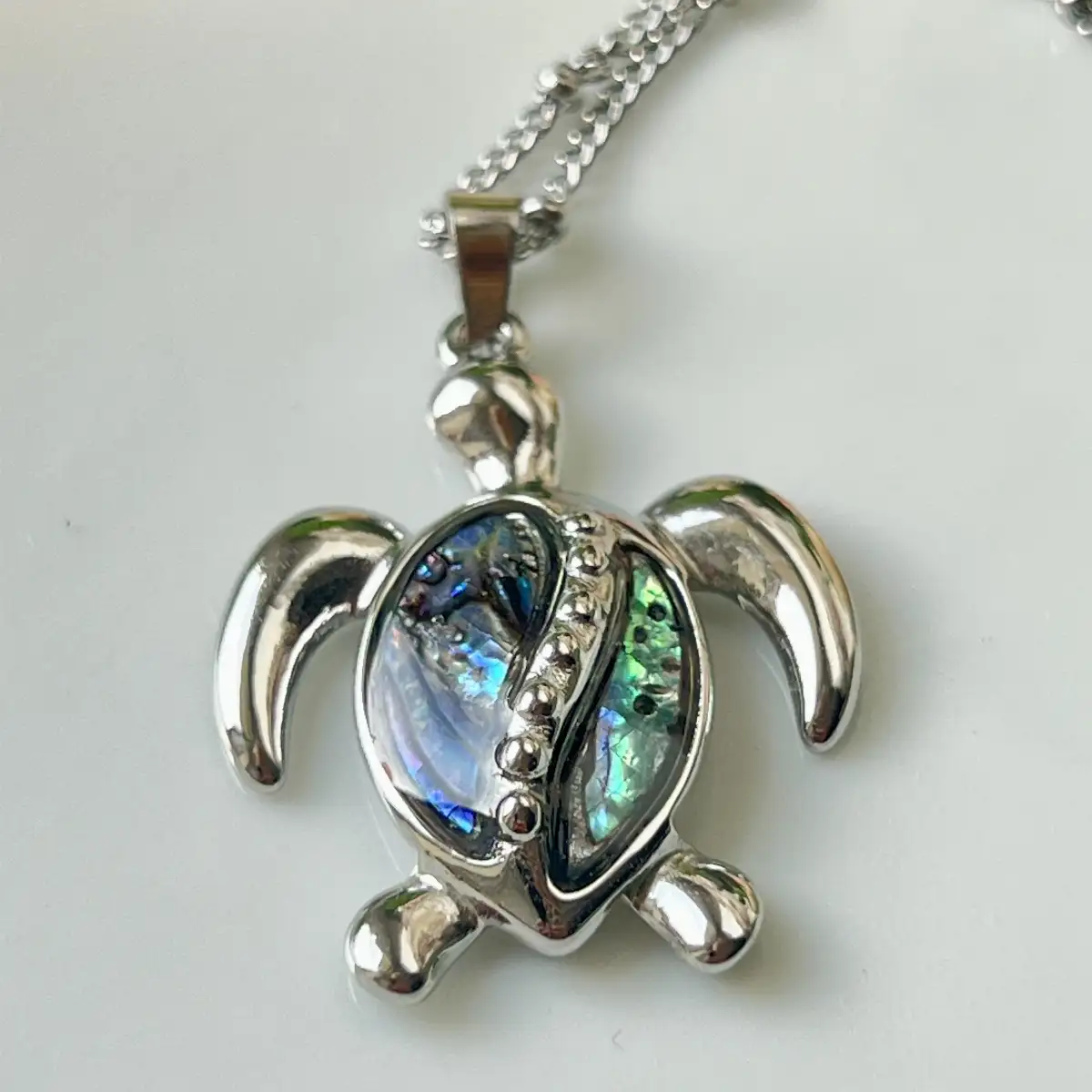 Pendentif Tortue en Ormeau