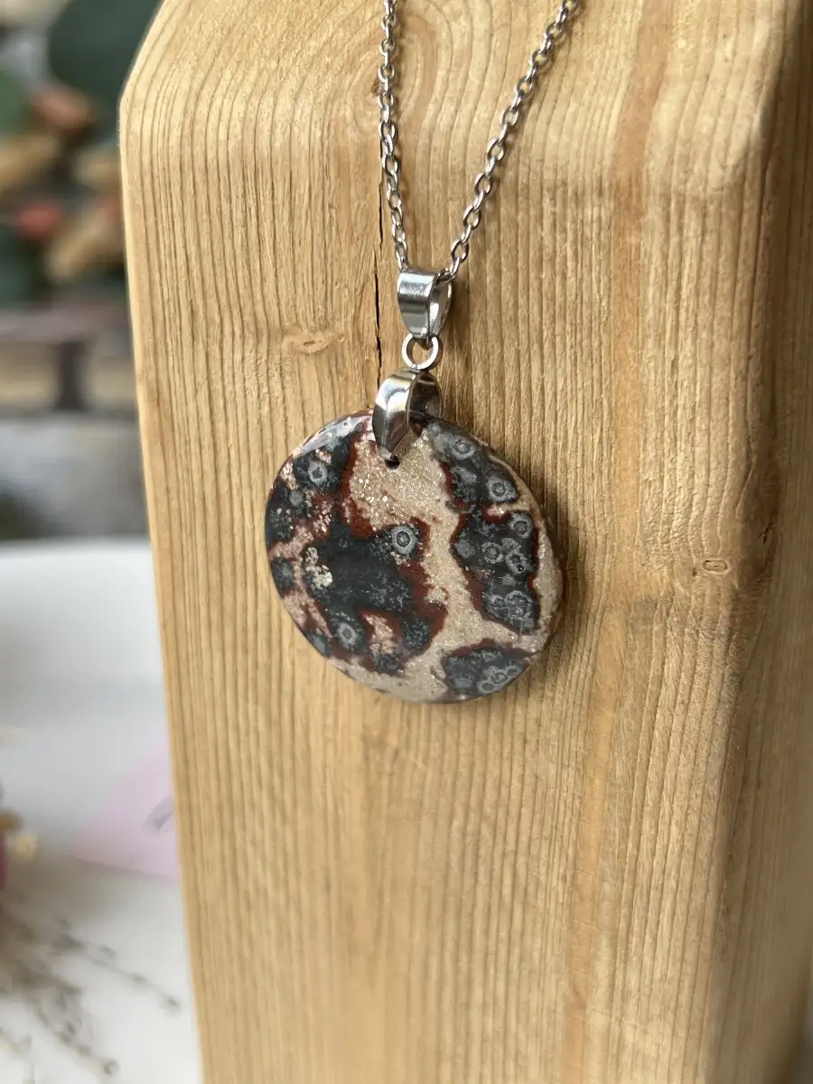 Pendentif jaspe Viper