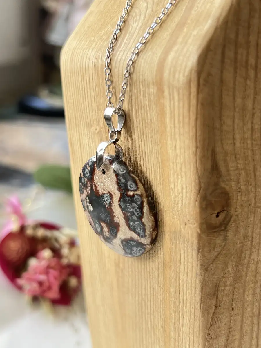 Pendentif jaspe Viper