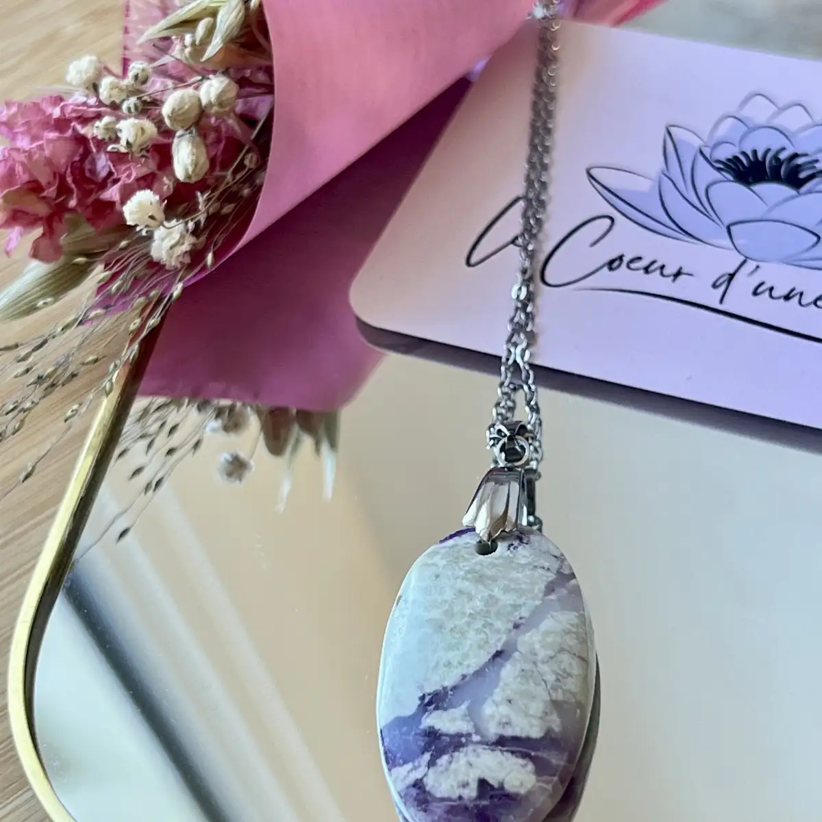 Pendentif en Kammerérite