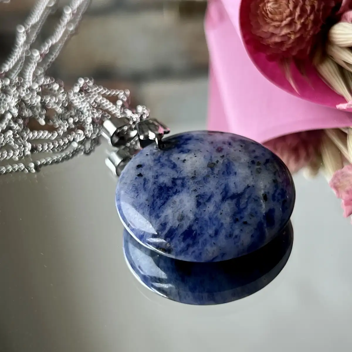 Pendentif en Sodalite – 3 cm