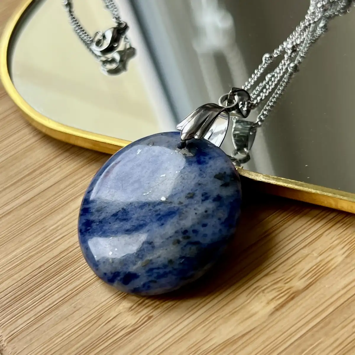 Pendentif en Sodalite – 3 cm