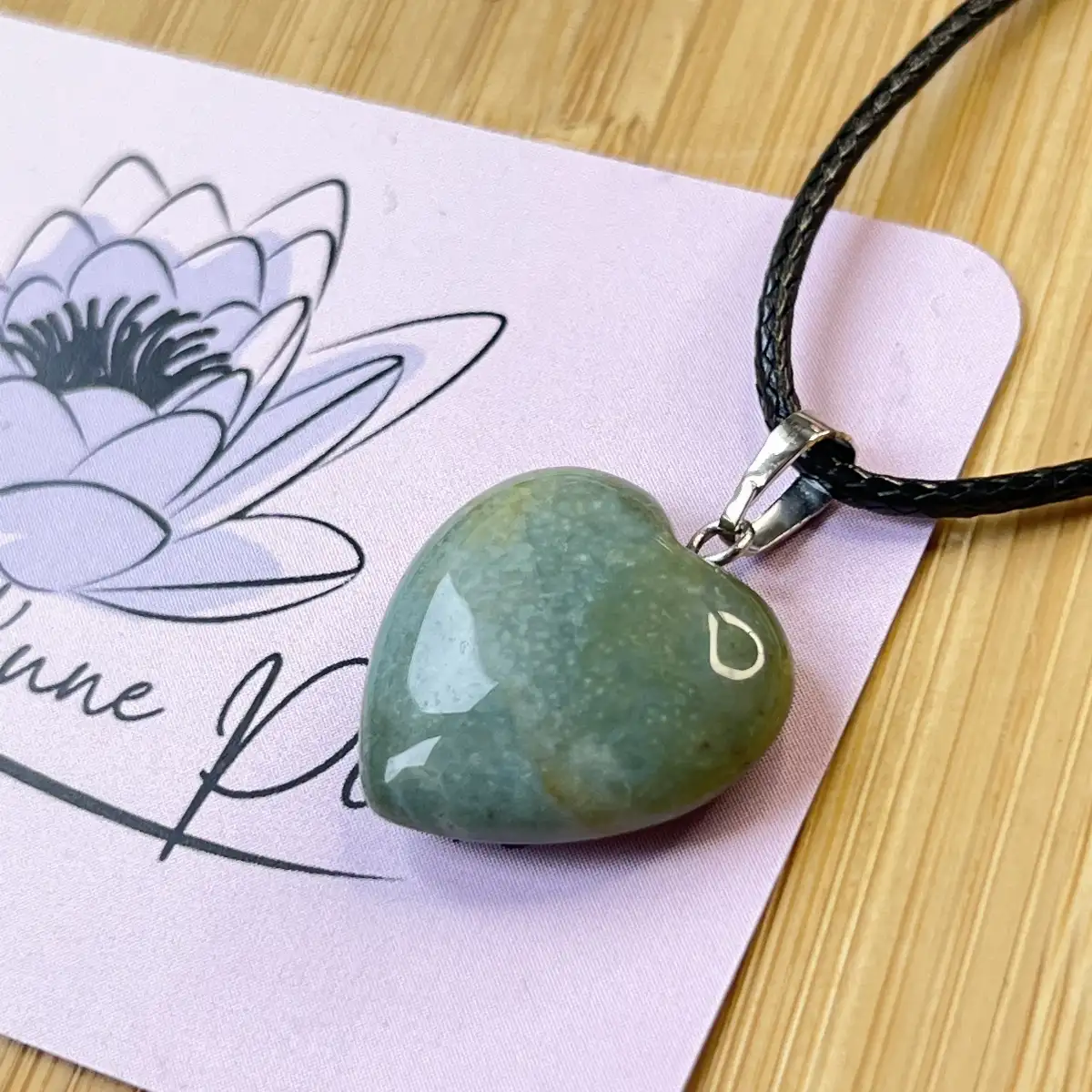 Pendentif agate indienne