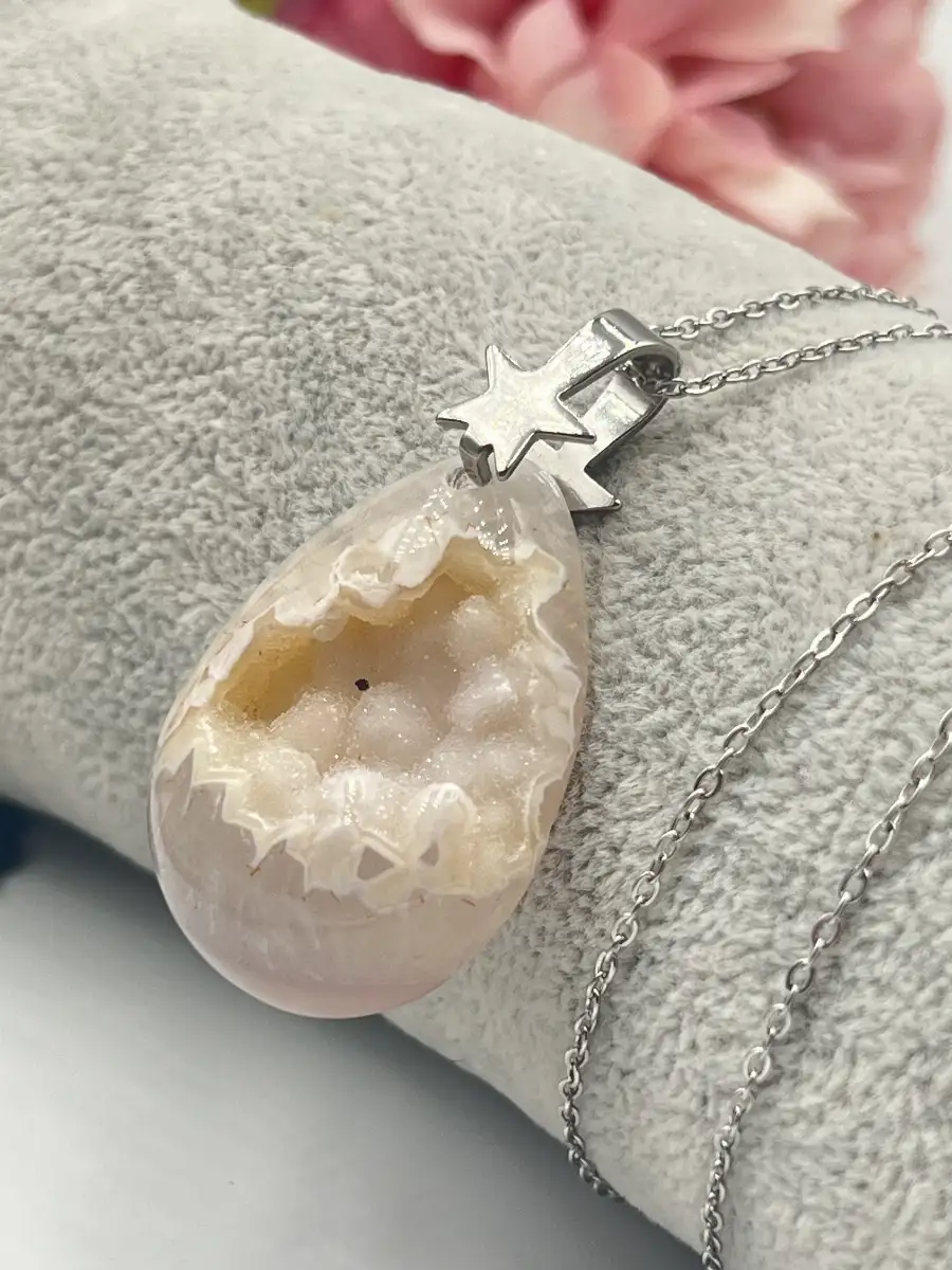 Pendentif druse Agate