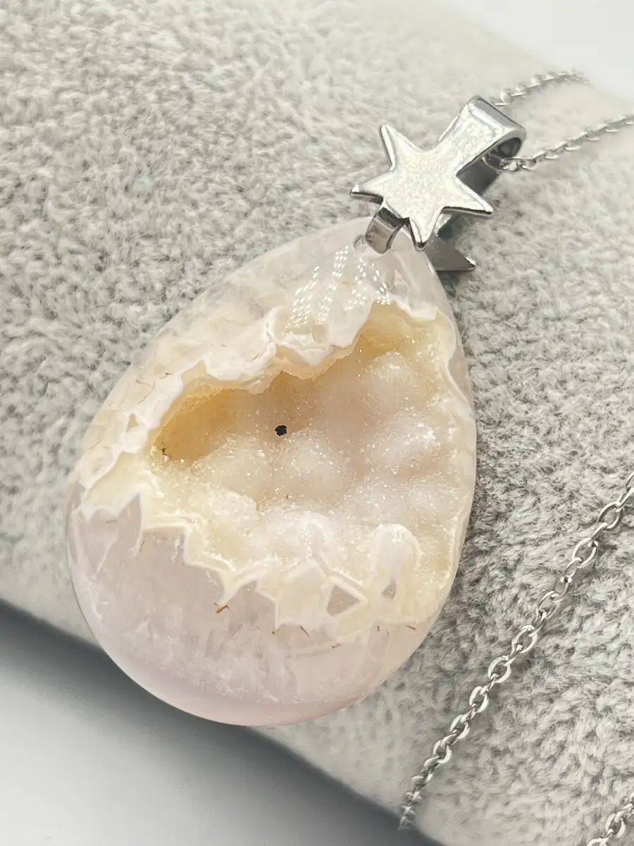 Pendentif druse Agate