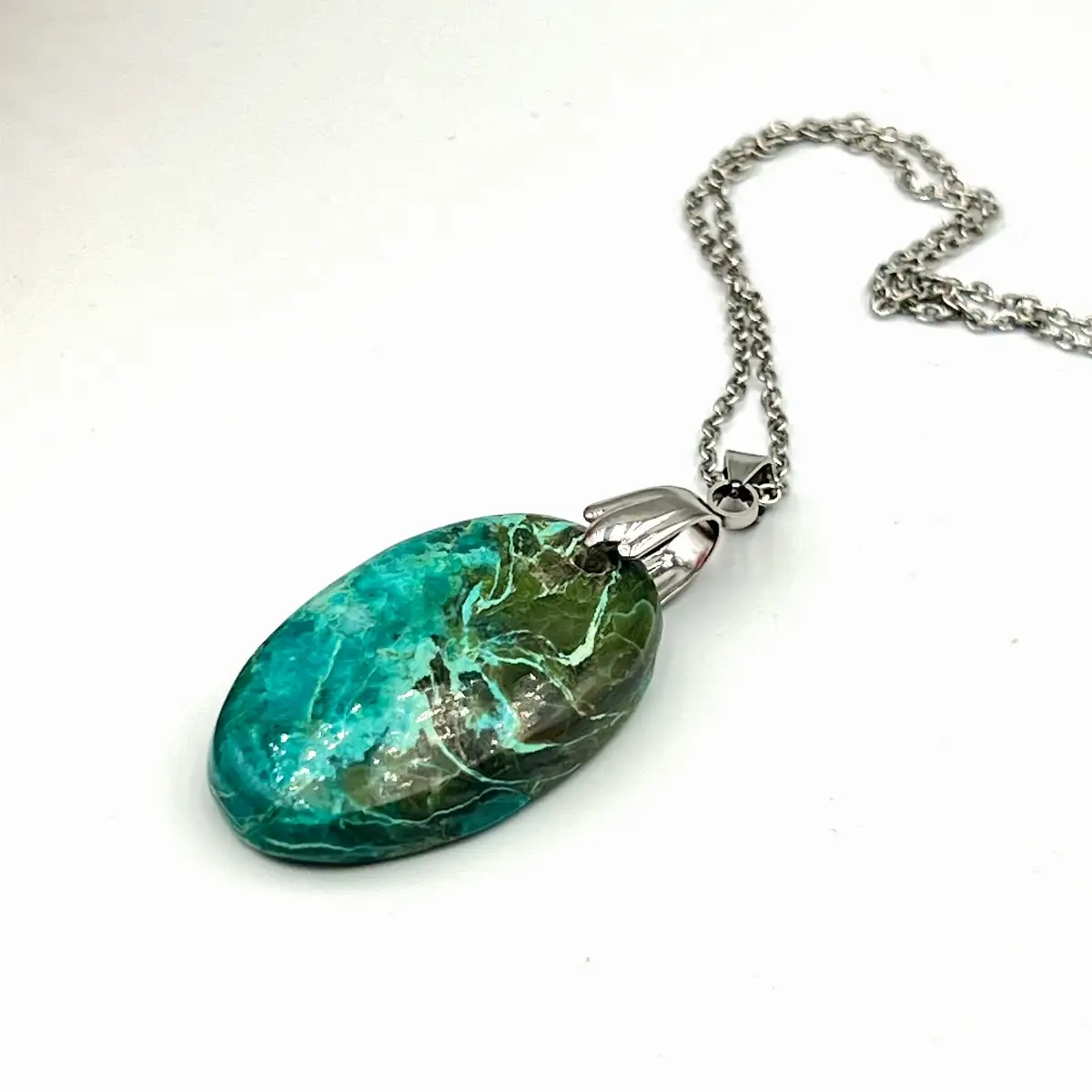 Pendentif en Chrysocolle