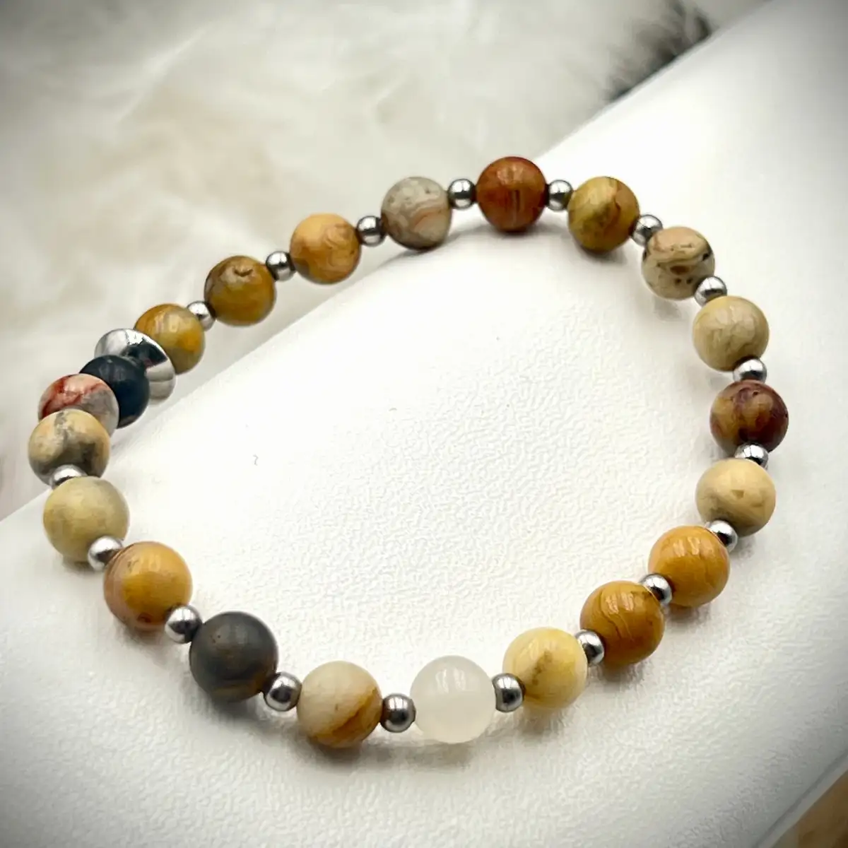 Bracelet Agate Crazy Lace