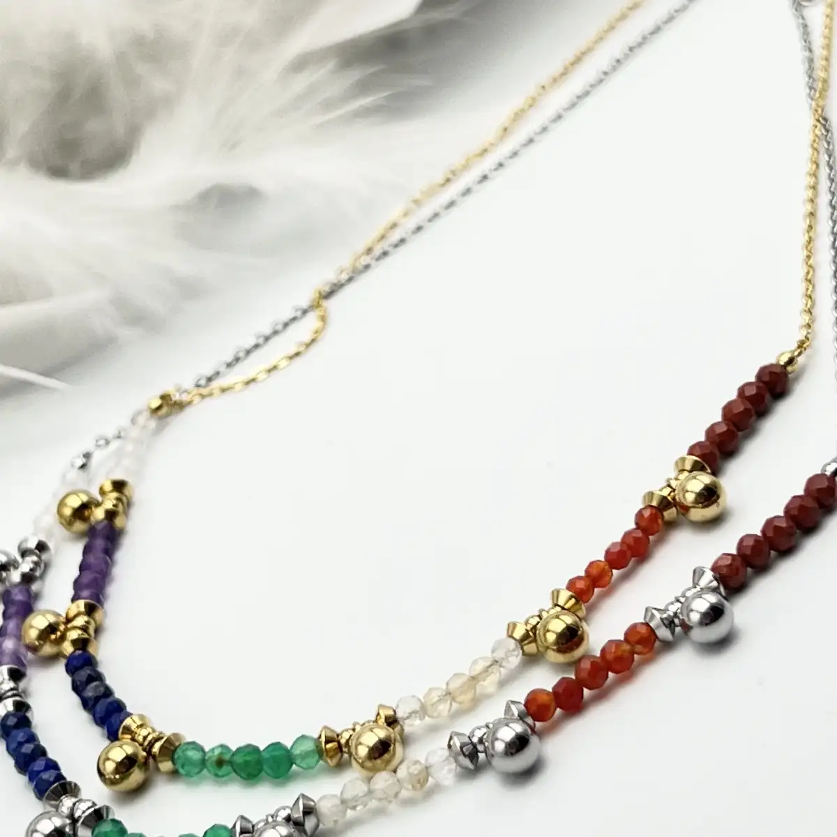Collier 7 chakras