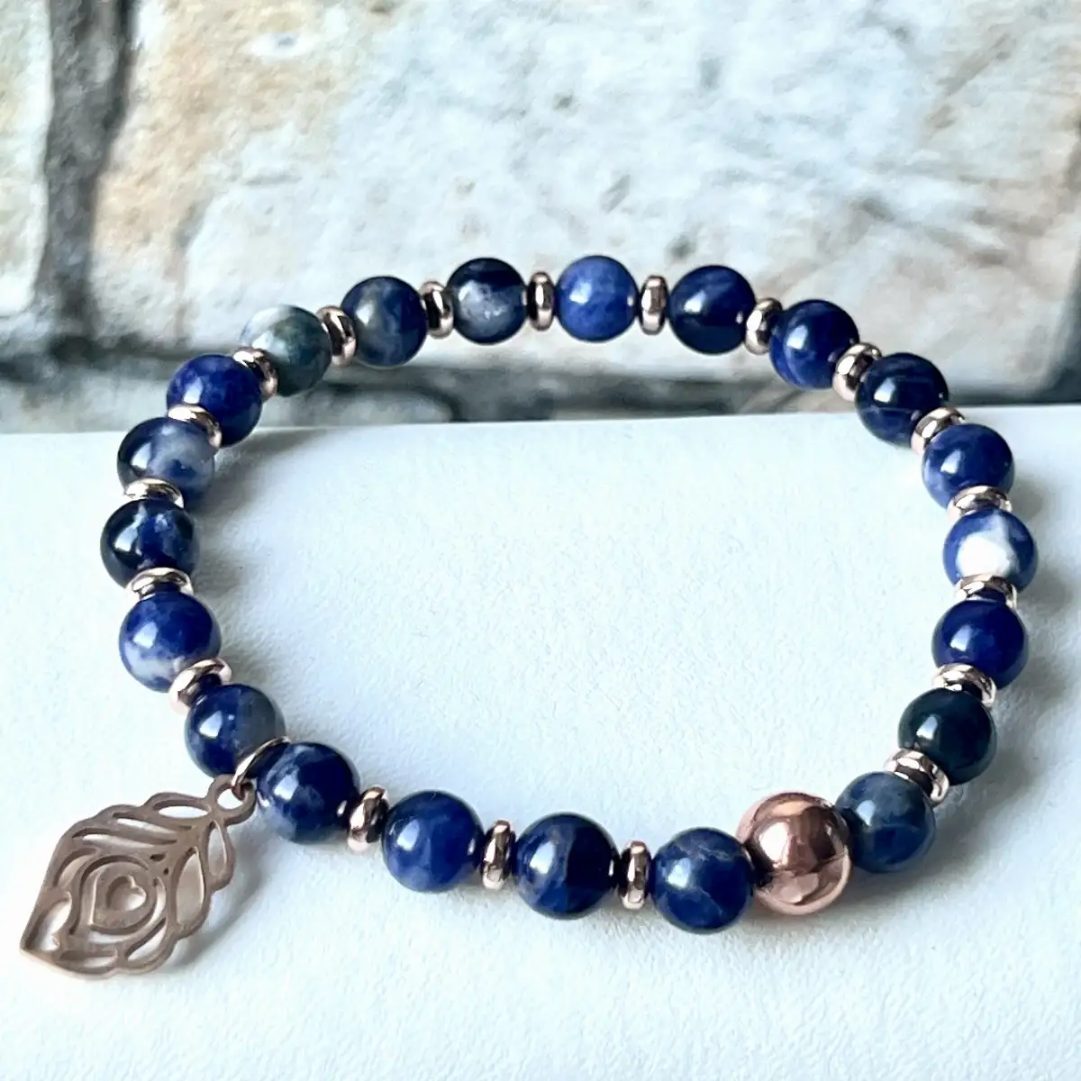 Bracelet Sodalite – Perles 6 mm
