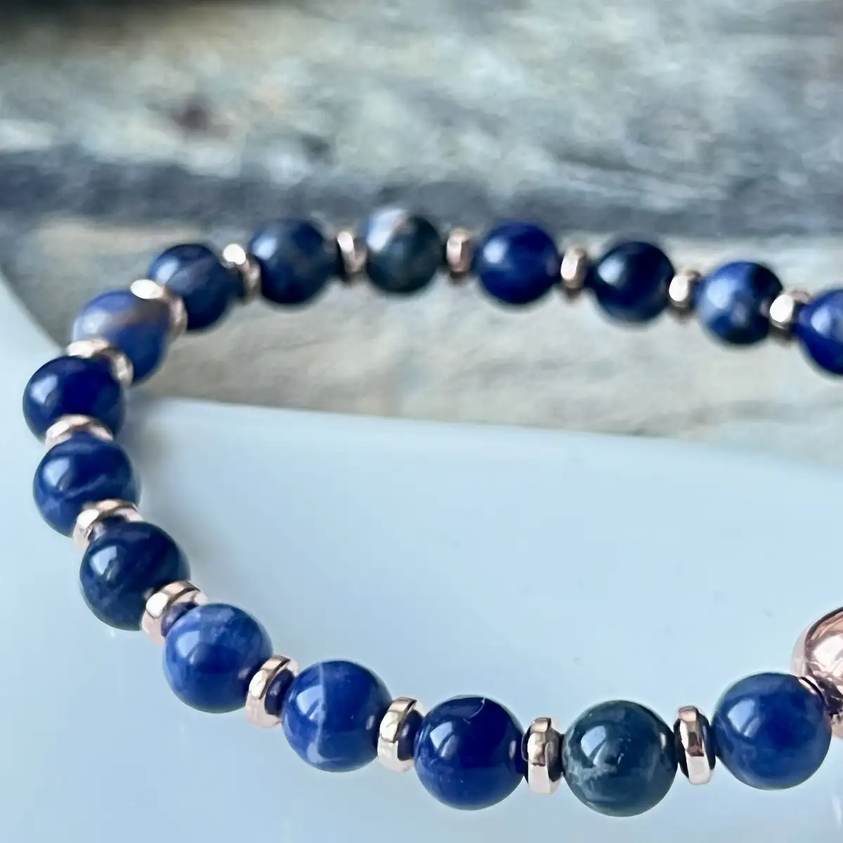 Bracelet Sodalite – Perles 6 mm