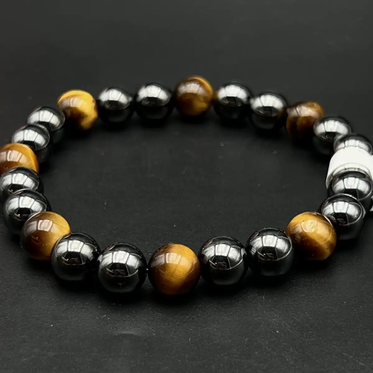 Bracelet Hématite et Œil de tigre