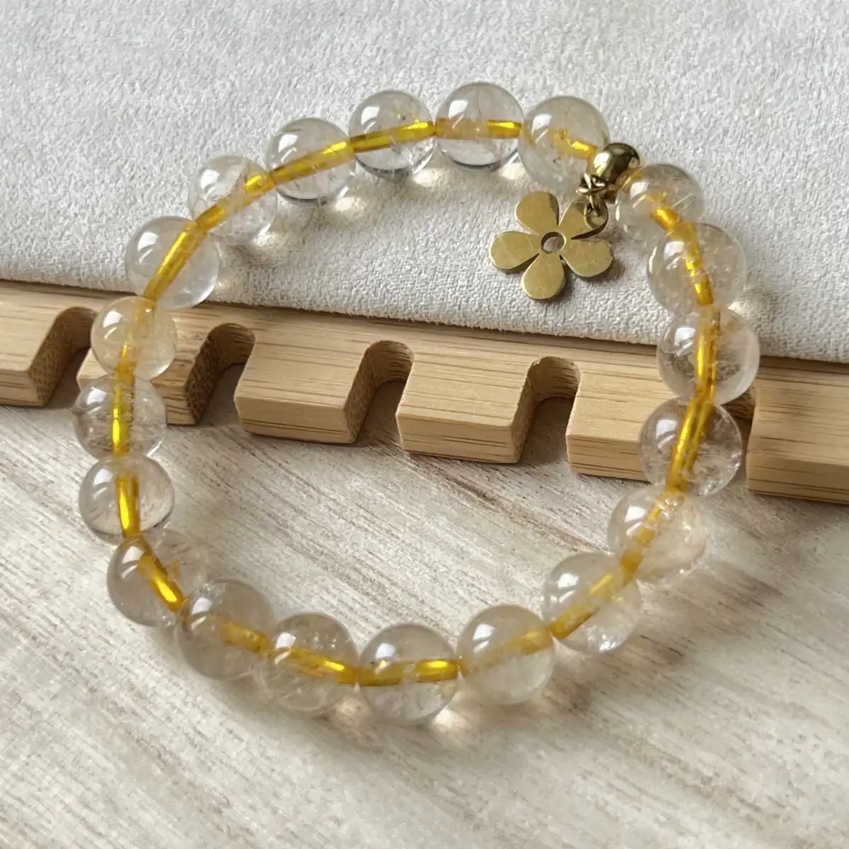 Bracelet Quartz rutile